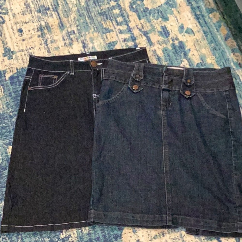 Denim Skirt Lot